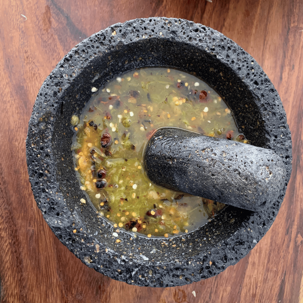 Molcajete chico 7" AG – Piedra volcánica