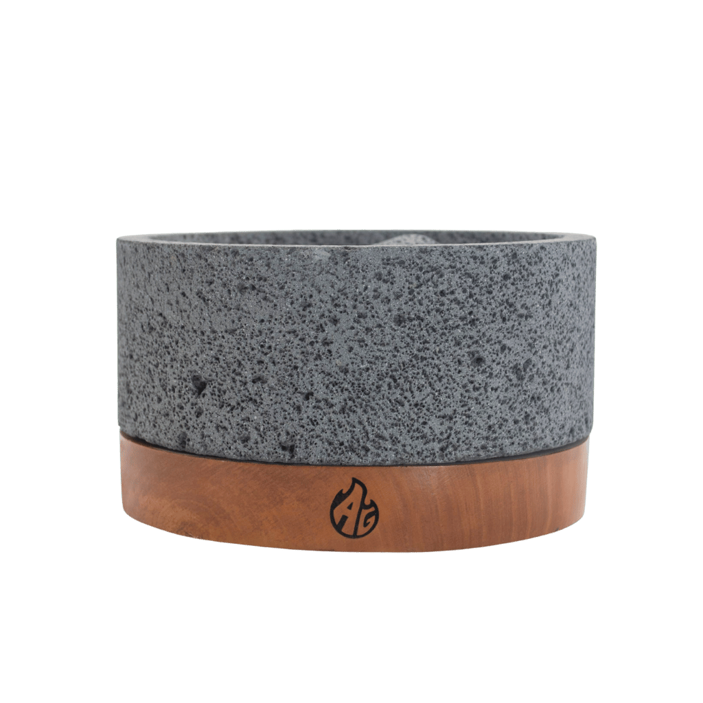 Molcajete mediano 9" AG – Piedra volcánica