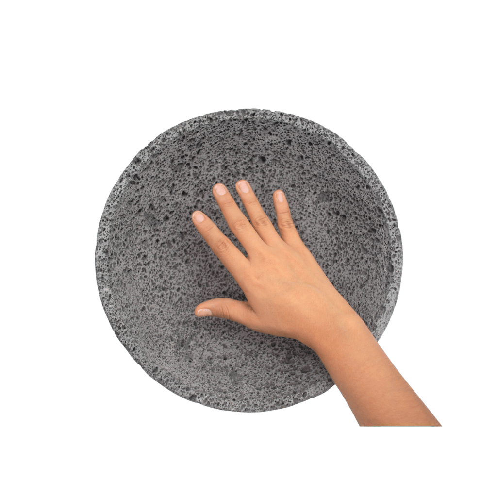 Molcajete Grande 12" AG – Piedra volcánica
