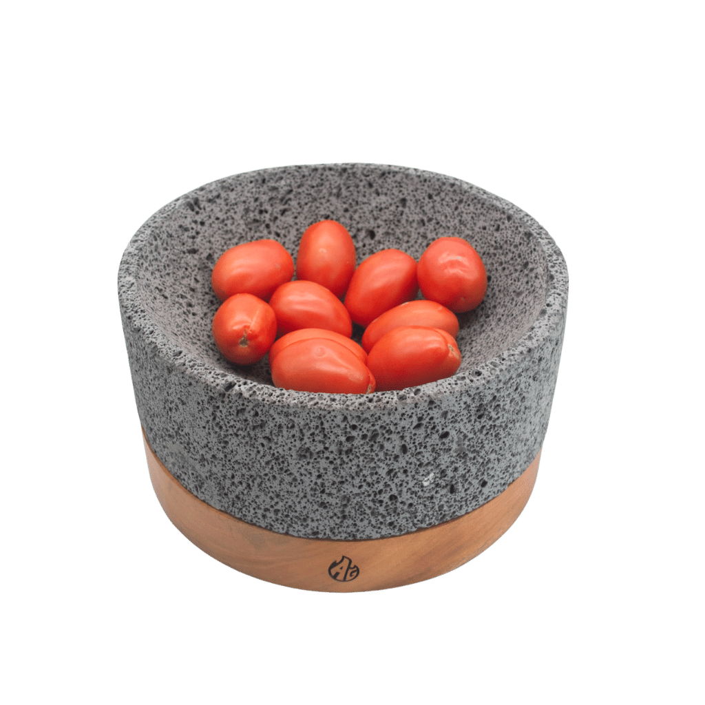 Molcajete Grande 12" AG – Piedra volcánica