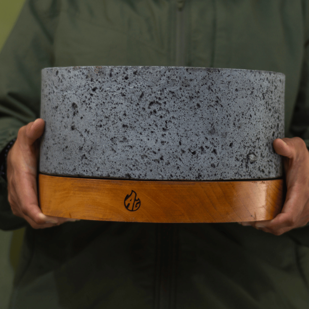 Molcajete Grande 12" AG – Piedra volcánica