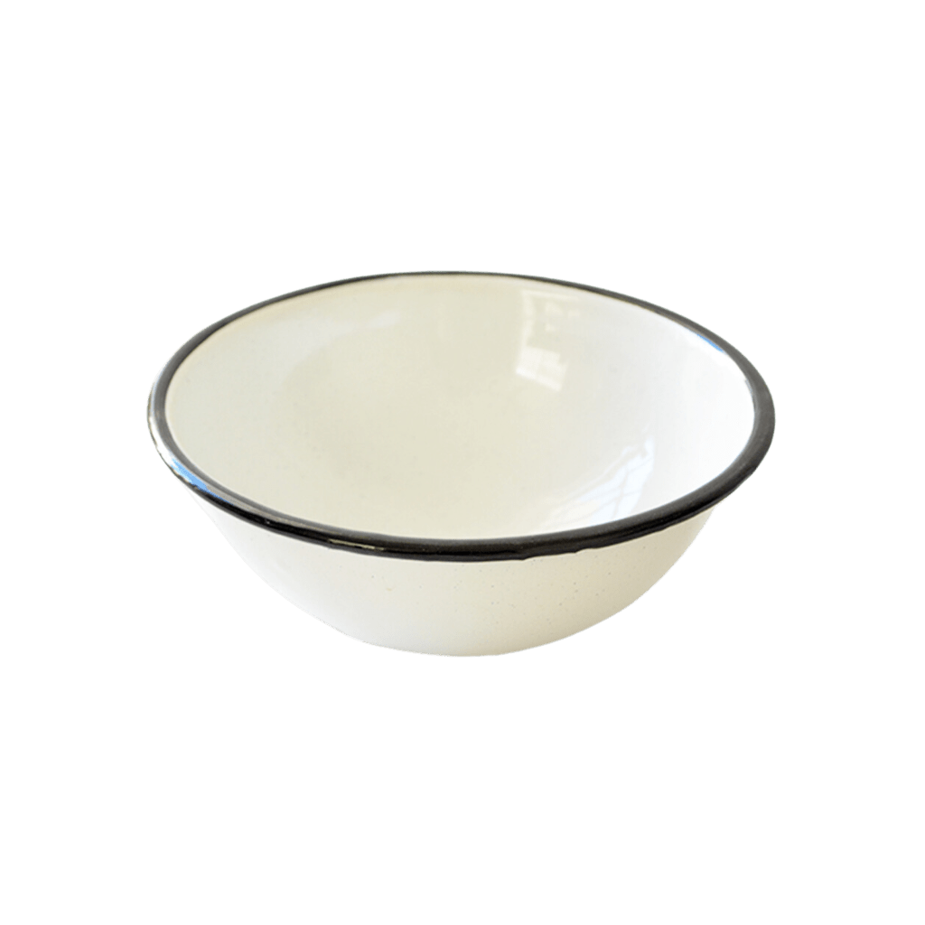 Bowl de peltre blanco 14 cm – Ideal para botanas o salsas - Artilleros Grill