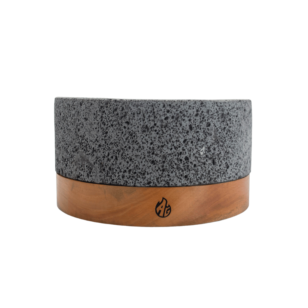Molcajete Grande 12" AG – Piedra volcánica - Artilleros Grill