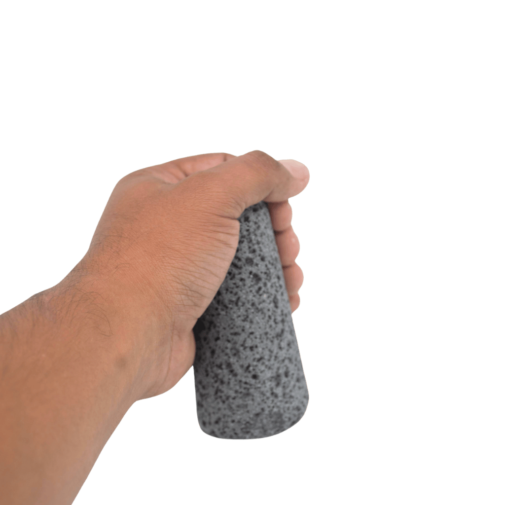 Molcajete Grande 12" AG – Piedra volcánica - Artilleros Grill