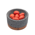Molcajete mediano 9" AG – Piedra volcánica - Artilleros Grill