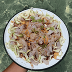 Plato de peltre blanco 30 cm - El botanero - Artilleros Grill