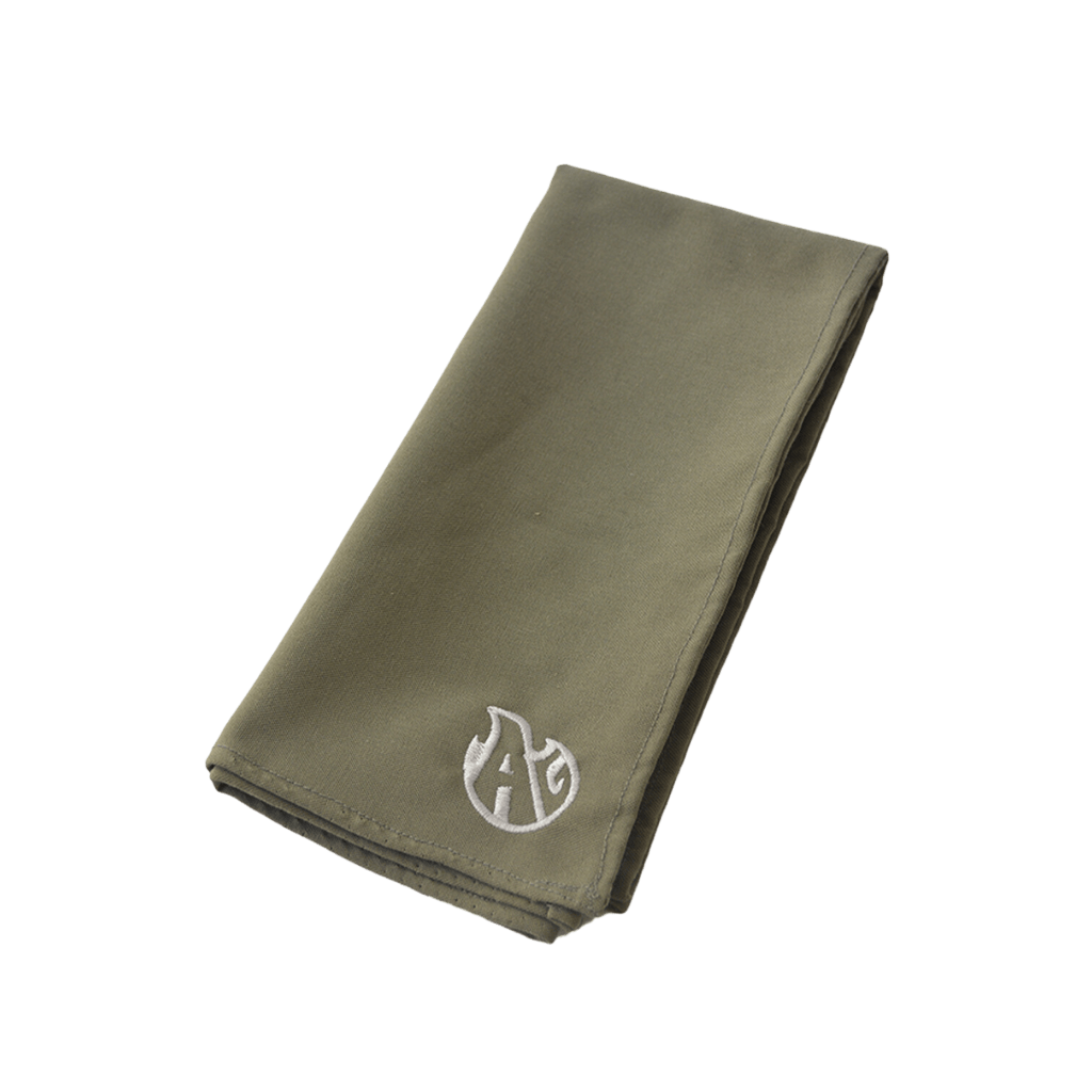 Servilletas de tela - Color verde olivo - Artilleros Grill