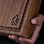 Tabla de corte de parota 35x50 cm - Artilleros Grill